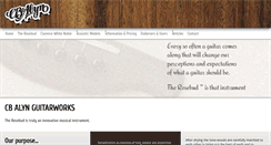 Desktop Screenshot of cbalynguitars.com