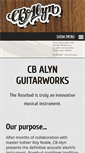 Mobile Screenshot of cbalynguitars.com
